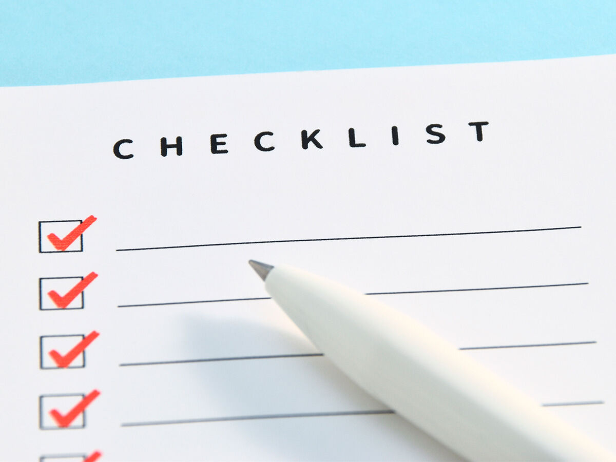 チェックリスト画像