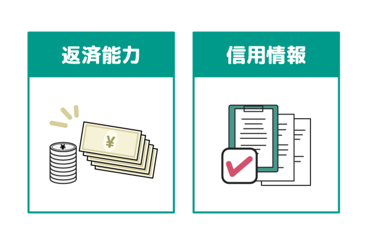 返済能力・信用情報