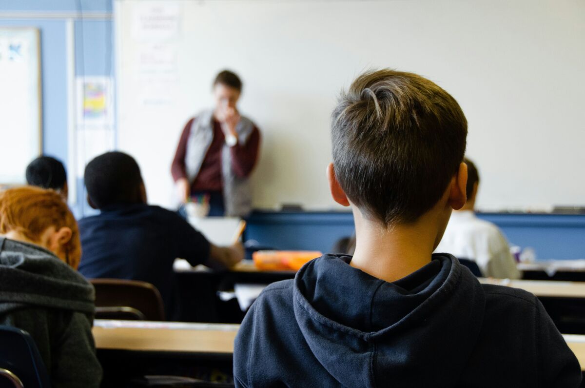 授業を受ける学生