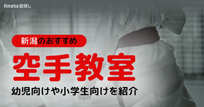 新潟の空手教室おすすめ22選【2025年】幼児向けや小学生向けを地域別に紹介！の画像
